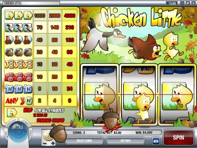 chicken reel slot game